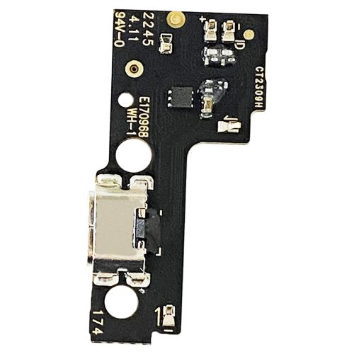 PCB Connettore di Ricarica per Xiaomi Redmi 12C - Flat Flex Dock Jack Microfono, Qualità A+++