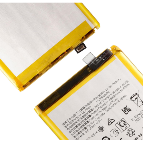 Batteria BLP989 per OnePlus Nord CE 3 Lite / Nord N30 5G / Oppo A1 5G - 4880mAh/5000mAh, Produzione 2024