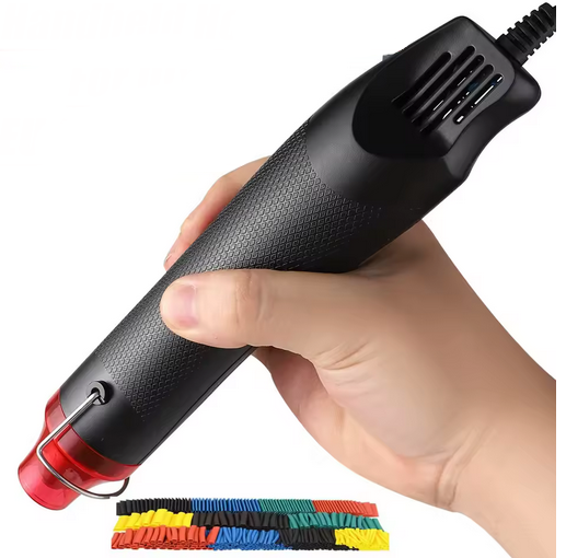 Pistola ad aria calda 200°C per fai da te, artigianato e termorestringenti