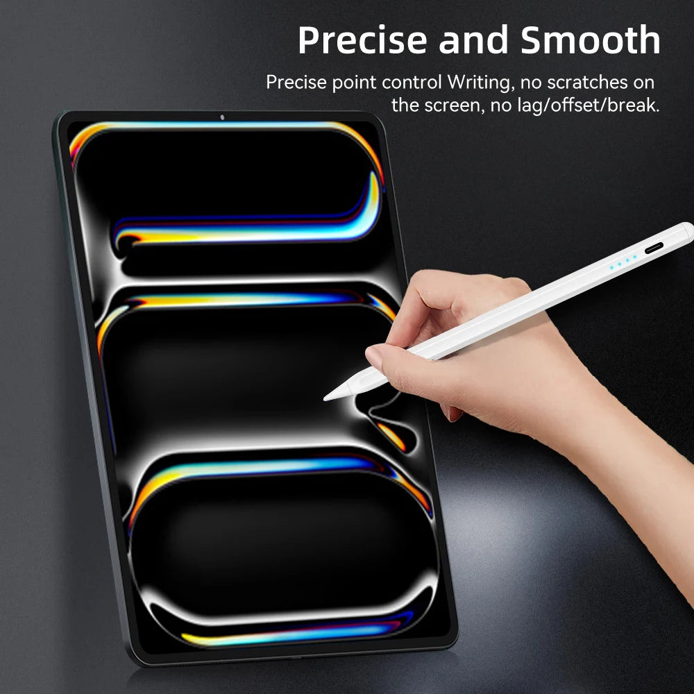 iPad Pencil 2024 Air 6 M2 Pro M4 Stylus Pen con Palm Rejection Tilt - Compatibile con iPad Pro, Air, Mini