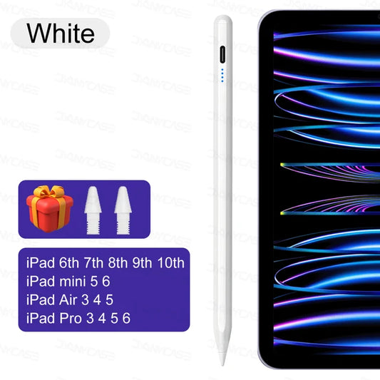 iPad Pencil 2024 Air 6 M2 Pro M4 Stylus Pen con Palm Rejection Tilt - Compatibile con iPad Pro, Air, Mini
