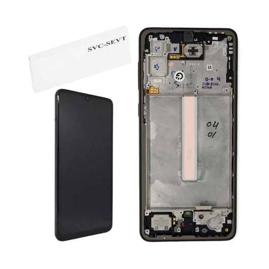 Display Samsung Originale Service Pack con Frame per Galaxy A33 5G