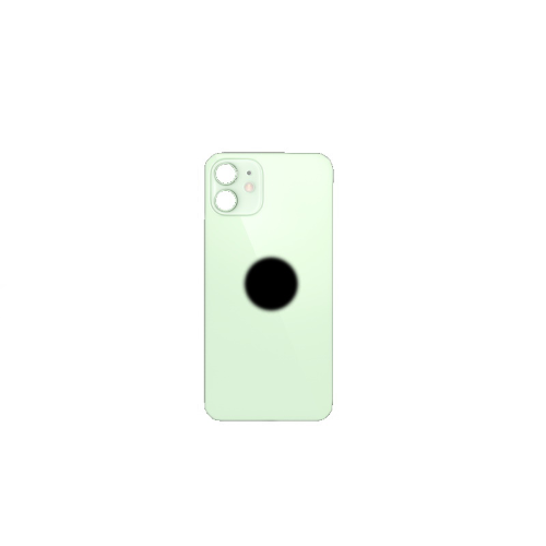 Back Cover Adesivo Foro Largo Apple iPhone 12 Mini