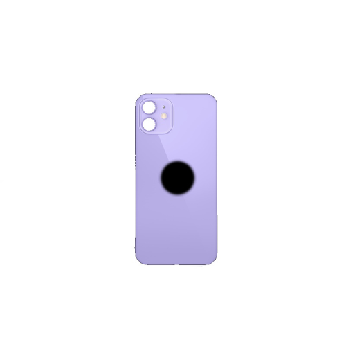 Back Cover Adesivo Foro Largo Apple iPhone 12 Mini
