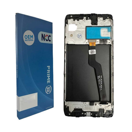 Display LCD NCC PRIME OEM MATERIAL con Frame per Samsung Galaxy A10