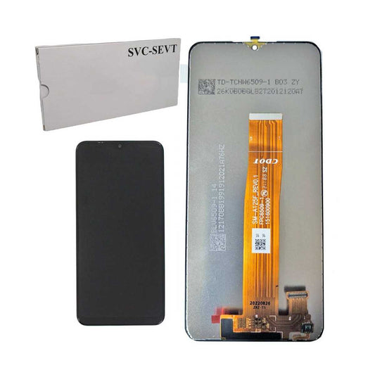 Samsung Display LCD in Service Pack No Frame per Galaxy A12 A125 / A127 FLAT CDOT