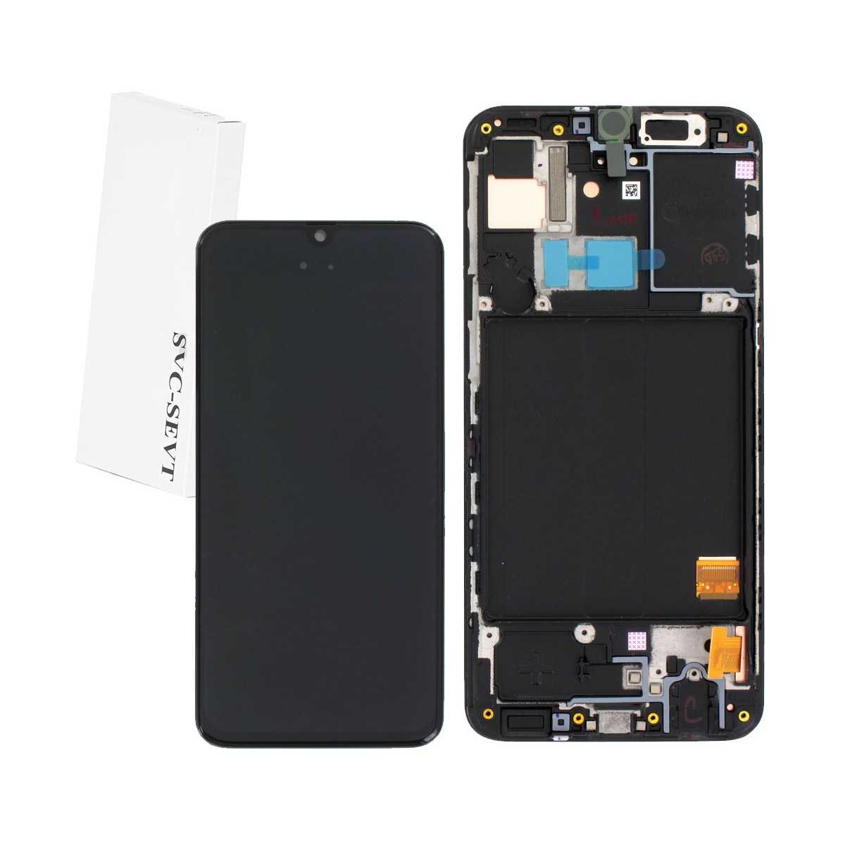 Display OLED Samsung Pari all'Originale con Frame per Galaxy A40