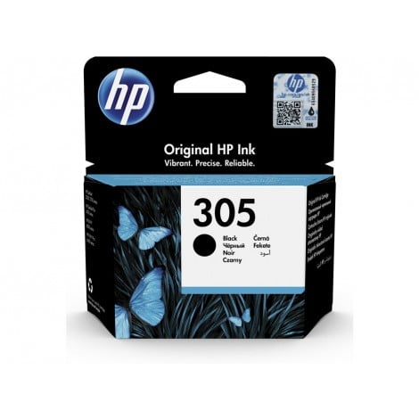Cartuccia Originale HP 305 Nero 120 pagine per stampanti ENVY e DeskJet