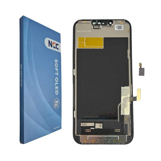 Display LCD NCC SOFT OLED per iPhone 13 - IC Intercambiabile, Full Size, Alta Luminosità