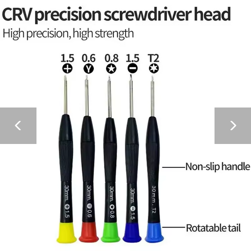 Kit Completo Riparazione con Cacciavite a Y + COLLA B7000 + Separatore Flessibile