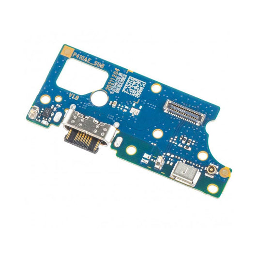 Connettore di Ricarica Originale Service Pack per Motorola Moto E32s XT2229 - USB-C, Microfono, PCB