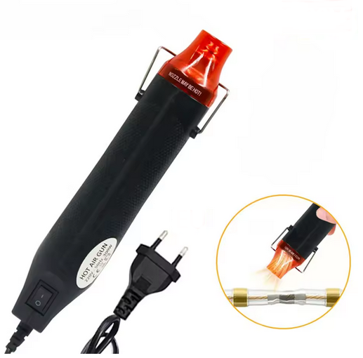 Pistola ad aria calda 200°C per fai da te, artigianato e termorestringenti