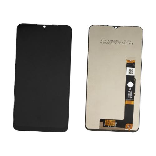 Display Touch Screen nero compatibile per TCL 30SE 6165H / 6165H1 / 6165A / 6165A1