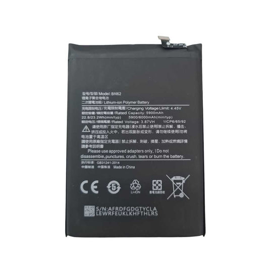 Batteria Compatibile BN62 per Xiaomi Poco M3 / Redmi 9T / Redmi Note 9 4G